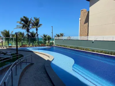A piscina em ou perto de Apto. Beach Way, 400M Beach Park - Beira Mar - 2 Dormitórios