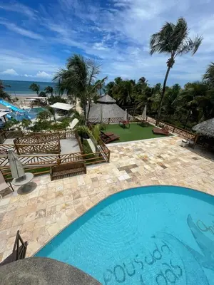 A planta de Hotel das Marés