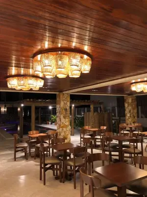 Um restaurante ou outro lugar para comer em Velho Chico