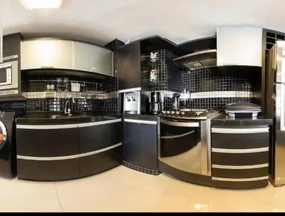 A cozinha ou kitchenette de Flat Iate