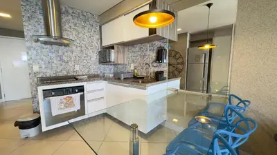 A cozinha ou kitchenette de Landscape Beira Mar