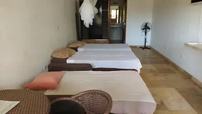 Uma cama ou camas num quarto em Casa Martina