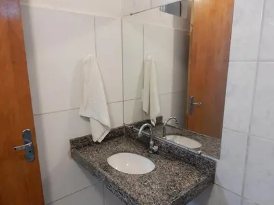 Uma casa de banho em Pousada Ah Mar