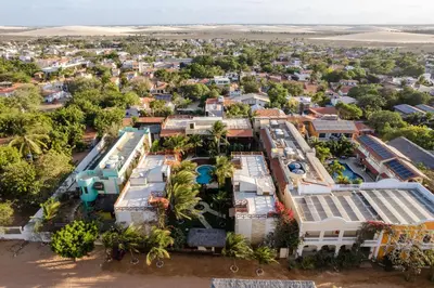 A vizinhança circundante ou próxima do apartamento