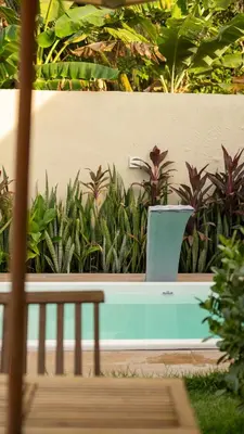 A piscina em ou perto de Casa do Bougainvillea Mundaú-Trairi-Ce