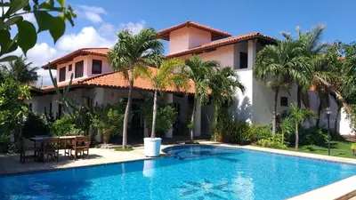 A piscina em ou perto de Hospedaria Chez Nous