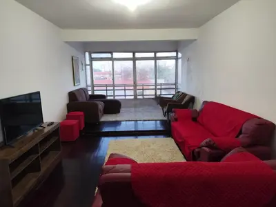 Uma área de estar em Maravilhoso Apartamento. Vista p/ Praia do Futuro