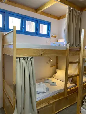 Uma cama ou camas num quarto em MAKTUB PREA HOSTEL