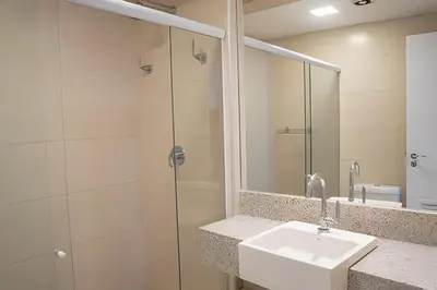 Uma casa de banho em Landscape@UrbanBeach -200 m² de puro luxo