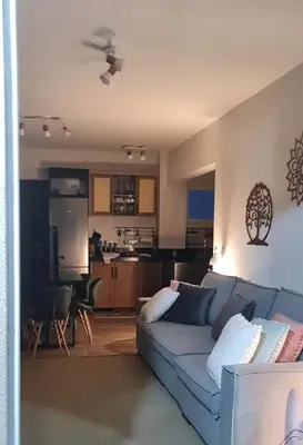 A cozinha ou kitchenette de AP Solarina - 2 quartos a 80m da praia de Cumbuco e 150m do Chico do Caranguejo