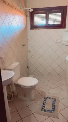 Uma casa de banho em Pousada Paraíso das Falésias
