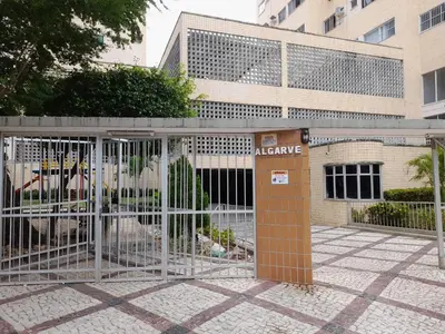 A planta de apartamento na praia de Iracema com vista mar