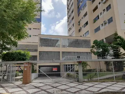 A planta de apartamento na praia de Iracema com vista mar