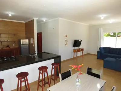 A cozinha ou kitchenette de Casa Mar e Dunas
