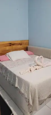 Uma cama ou camas num quarto em Dunas de Jeri