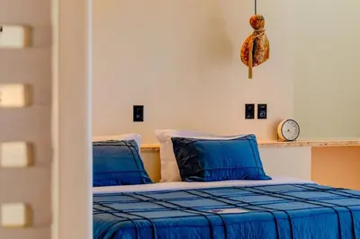 Uma cama ou camas num quarto em Outro Beach Hotel Cumbuco