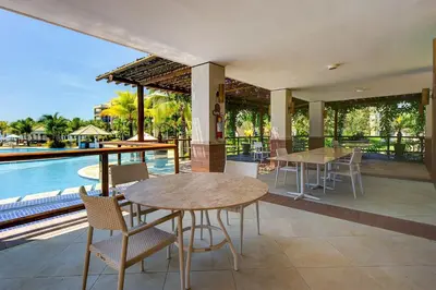 A piscina em ou perto de WaiWai 306 - Apê C/ Varanda Vista Mar by Carpediem