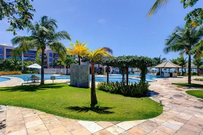 A piscina em ou perto de WaiWai 306 - Apê C/ Varanda Vista Mar by Carpediem