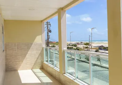 Uma varanda ou terraço em Casa Brisa Mar
