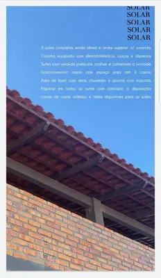 A planta de POUSADA SOLAR DOS MOREIRAS