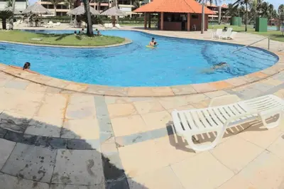 A piscina em ou perto de Aquaville Resort Porto das Dunas