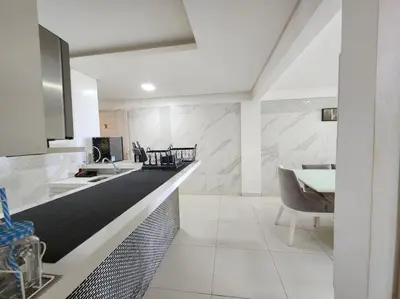 Uma cama ou camas num quarto em Aquaville Resort Porto das Dunas