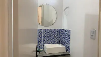 Uma casa de banho em Villa Encantos do Paraíso 50mts da lagoa
