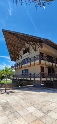 O edifício onde o apartamento está situado