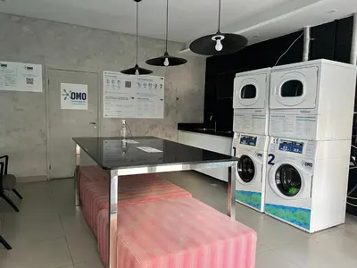 Uma cama ou camas num quarto em Apartamento prox a Beira Mar