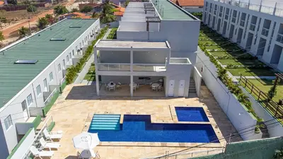 A planta de Beach Townhouses #C11 - Aconchego por Carpediem