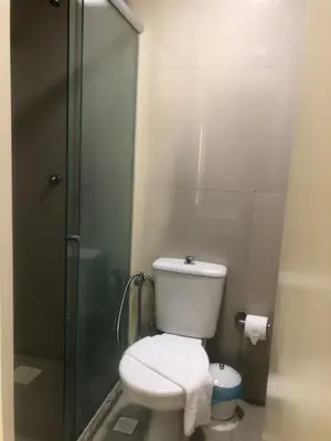 Uma casa de banho em Apartamento Na Praia - VG FUn residence