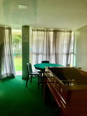 A planta de Apartamento Na Praia - VG FUn residence