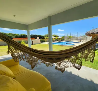 A piscina em ou perto de Cabanas da Sorte