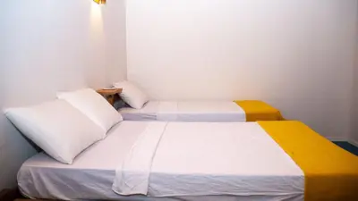 Uma cama ou camas num quarto em Condomínio Aurora - Suítes