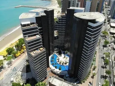 O edifício onde o apartamento está situado