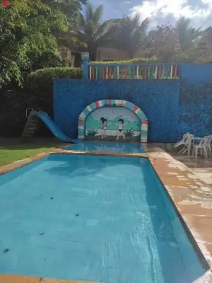 A piscina em ou perto de Chalé Serrano