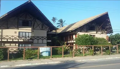 O edifício onde o apartamento está situado