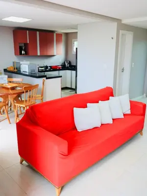 A cozinha ou kitchenette de Duplex Premium Vista Mar e piscina Canoa Quebrada 12 pessoas