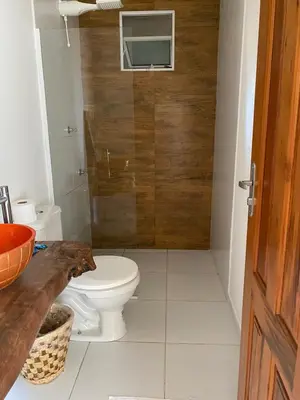 Uma casa de banho em Pousada Vibe Guajiru