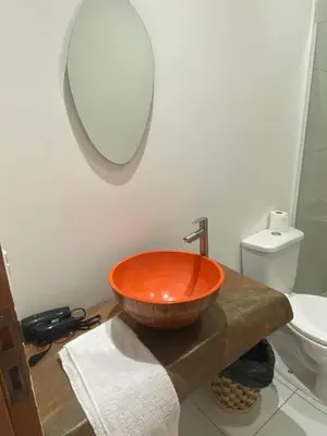 Uma casa de banho em Pousada Vibe Guajiru