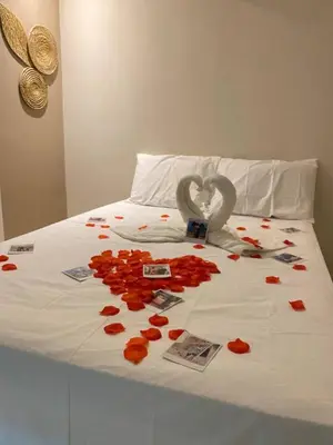 Uma cama ou camas num quarto em Pousada Vibe Guajiru
