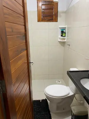 Uma casa de banho em Casa Maju