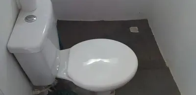 Uma casa de banho em Chale Canoa Beach