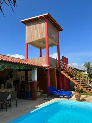 A piscina em ou perto de Pousada BANGALÔS SOL DE LAGOINHA