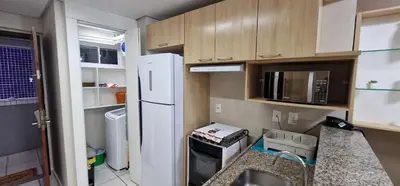 A cozinha ou kitchenette de Beautiful Beachclass