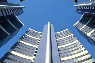 O edifício onde o apartamento está situado