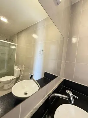 Uma casa de banho em Milano Hotel Pousada Canoa Quebrada