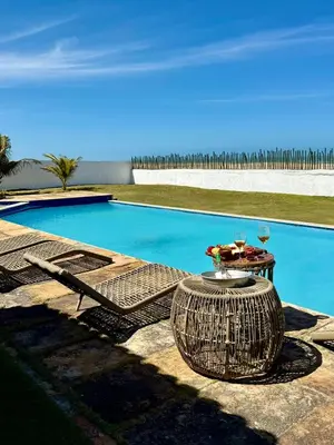 A piscina em ou perto de Casa Kite Paradise - Beira Mar - Taíba