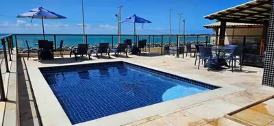 A piscina em ou perto de Flat na praia de iracema 504
