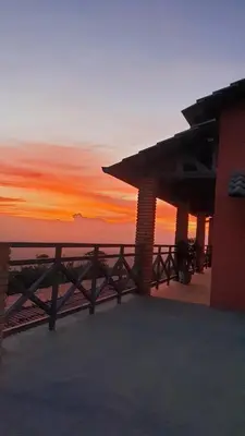 Paisagem natural perto da casa de férias